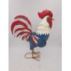 Image 4 : Three 15''x21'' Metal Roosters