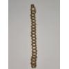 Image 3 : Vintage 14K Yellow Gold 8" Triple-circle Link Bracelet - Weight: 40.9g