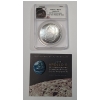 Image 1 : ANACS 2019-P MS 70 Apollo 11 50th Anniversary Day One #231 Of 311 .999 Silver Proof Dollar With COA