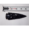 Image 11 : Fascinating Black Obsidian Native American Arrowhead - Measures About 4.5 Inches - Incredible Piece!