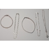 Image 1 : Collection Of Sterling Silver Bracelets - Total Weight: 18.2g