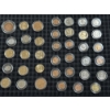 Image 1 : 	Unique Coin Collection Of Various Sizes And Face Values, 38 Coins - Mint Condition