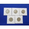 Image 1 : Assorted Washington Quarters: Silver Years: 1937, 1942, 1946, 1940 & Clad 1965 FV: $1.25