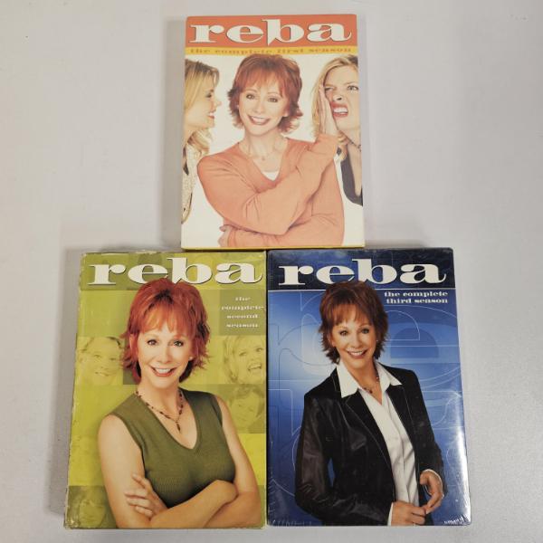 Reba: Complete Seasons 1, 2, and 3 DVD Box Sets Lot