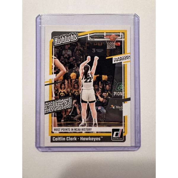 2024 Donruss Panini Caitlin Clark ROOKIE Basketball Card - Mint Condition