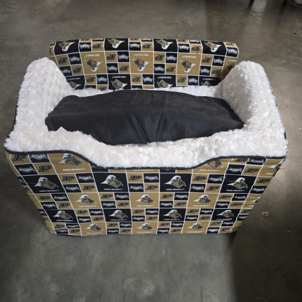 Pampered Pets Purdue University Car Seat with The Wedge - 18x25x15