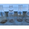 Image 3 : Lot of 7 Vintage Glass Milk Bottles