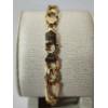 Image 3 : 10K Yellow Gold 9" Bracelet Figaro Link TW: 18.1g