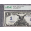 Image 2 : PMG 50 About UC $1 1899 Silver Certificate FR#233 Signed by Teehee & Burke - Large Note