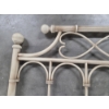 Image 3 : Like New! Gorgeous Queen Size Antique Finished Metal 61'' Wide & 54'' Tall Headboard And 61'' Wide &