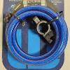 Image 2 : WordLock Resettable Word Combination Cable Bike Lock - Blue (6'x.5")