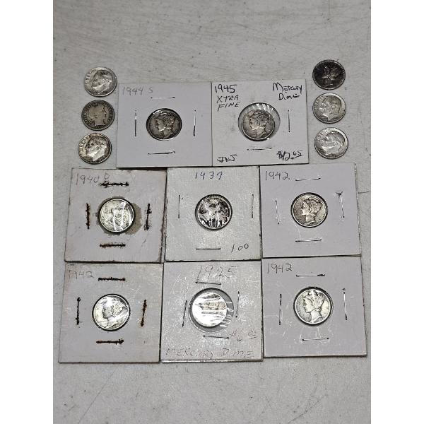 Assorted 90% Silver U.S. Dimes ~ $1.40