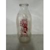 Image 2 : Vintage Smith's Dairy Orrville, Ohio Glass Milk Bottle - 9" Tall - Mint Condition
