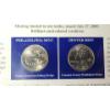 Image 5 : (6) Statehood Quarters Collection Pages D.C & U.S Territories Ft American Samoa & More - FV $3.00