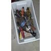 Image 3 : Louisville Home Pickup - Three (3) Tubs Assorted Tools As Shown - Good Value In This Lot - See Pics
