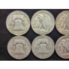 Image 5 : $3 Face Value in Assorted 90% Silver Half Dollars Ft. Walking Liberties & Franklins!