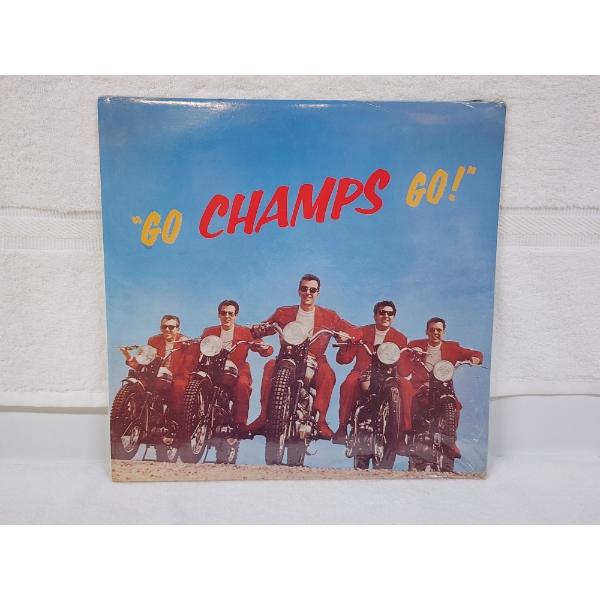 SEALED IN PLASTIC "GO CHAMPS GO" Vinyl Record!