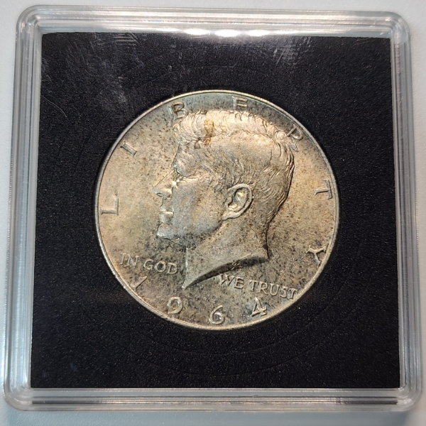 United States 1964 90% Silver Kennedy Half Dollar 