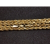 Image 3 : 14K Gold Twist Rope Chain 36" Necklace Total Weight: 5.4g