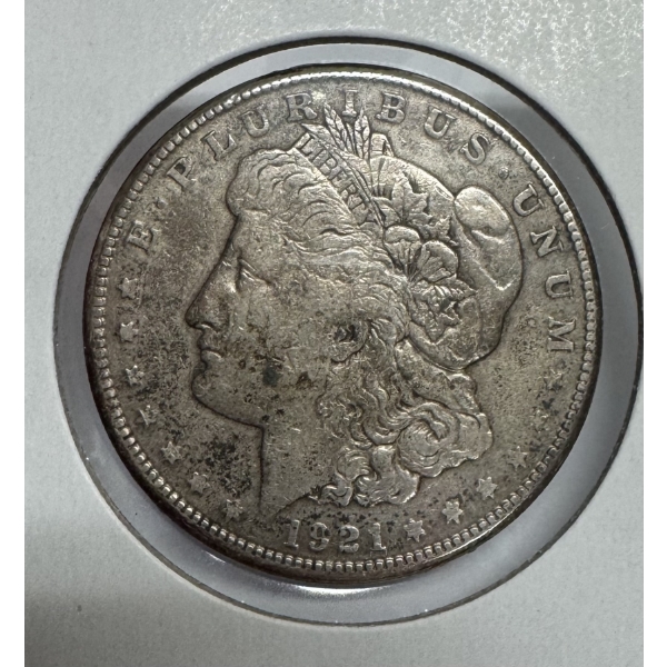 1921-S United States Morgan Silver Dollar- Beautiful Condition 