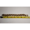 Image 5 : Stunning 14K Yellow Gold Fancy Textured Link Bracelet 8" TW: 28.1g