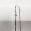Image 5 : Stunning Gold-Tone Earring & Necklace with Deep Blue Gemstones Matching Set 