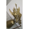 Image 3 : Vintage Monastery Brass Wall Hanging Door Bell