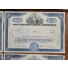 Image 6 : Lot of Six 1960's Grand Union Company 100 Shares Stock Certificates 