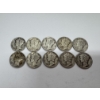 Image 1 : United States 90% Silver Dimes- $1.00 Face Value - Assorted Dates- Wonderful Condition