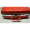 Image 3 : 1970s Samsonite Silhouette Red/Fuschia Overnight Suitcase with Original Key