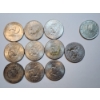 Image 5 : x10 Assorted Years Eisenhower Clad Dollars FV: $10.00 & Atlantic City Casino $1 Coin
