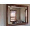 Image 1 : PICKUP IN CANTON - Excellent Wood Framed Wall Mirror 30" x 36" - See Pics