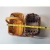 Image 8 : (2) Longaberger Baskets: One w/ American Fabric Liner & Plastic Separate Liner - Excellent Condition