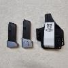 Image 2 : Bravo Torsion Wide Wedge Holster and 2 Magazines For Glock 43X/48 (Compatible with Lot 750)