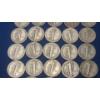Image 7 : Assorted Years & Mint Marks 90% Silver Mercury Head Dimes - Face Value: $3.70