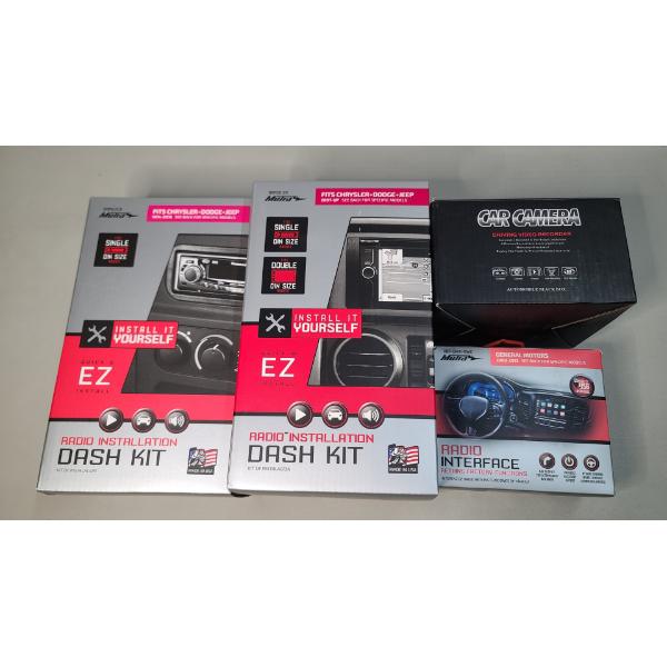 New In Box Radio Dash Kits & More - See Photos 
