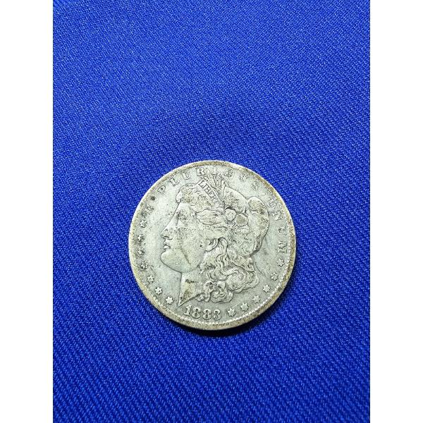 1883- O Morgan Silver Dollar