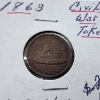 Image 2 : 1863 Civil War Token "Army & Navy" / Capitol Building 