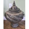 Image 4 : PICKUP IN NORTHFIELD - Gorgeous Pottery Floor Vase With Lid 19" x 15" As Shown - See Pics
