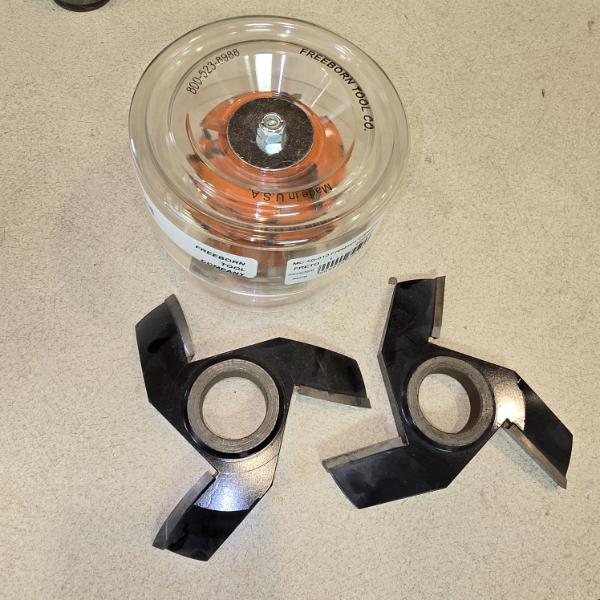 Cope Rail & Stile & (2) Raised Panel Shaper Bits