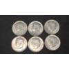 Image 1 : (6) 1964 90% Silver Kennedy Half Dollars - Face Value: $3.00