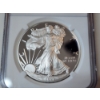 Image 2 : NGC PF 70 ULTRA CAMEO 2021-W American Eagle Heraldic Eagle T-1,1 oz .999 Fine Silver