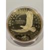 Image 2 : 2000 U.S. 4 Ounce .999 Fine Silver SACAGAWEA Round Coin - Mint Condition - Limited Edition