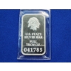 Image 1 : Indian Head Design AZ Certified One Troy Ounce .999 Fine Silver Bar - In Sealed Package 