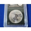 Image 1 : The Bradford Exchange Mint BU 2014 Canada Peregrine Falcon $5 1oz .9999 Silver Coin