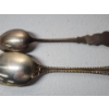 Image 4 : x2 Sterling Silver Souvenir Spoons Alliance Ohio, Carnegie Library TW: 22.5g