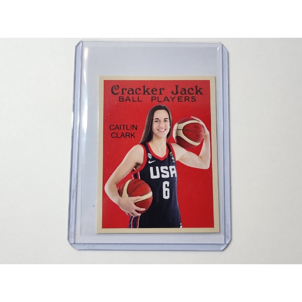  Cracker Jack Ball Players - Caitlin Clark Rookie Card #68 - Mint