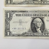 Image 4 : TWO United States Series 1957 A Blue Seal *STAR NOTES* $1 Silver Certificates - Face Value $2.00