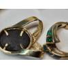 Image 9 : Fantastic Gold Set! 14K Yellow Gold Jewelry With Tanzinite, Mozaic Opal, & Diamonds TW: 47.3g