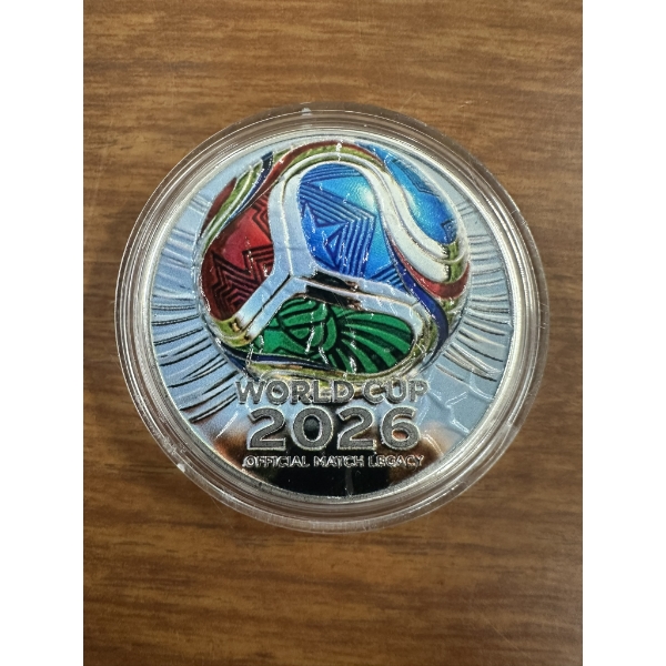 2026 FIFA World Cup "Official Match Legacy" Commemorative Token/Medal